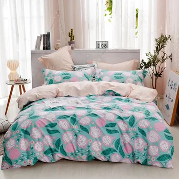 Soft Comfortable Bedspread 4Pcs Set Quilt Cover Pillow Case New Cotton Specifications 4Pcs Set Cotton Active Suite Bedding Set
Soft Comfortable Bedspread 4Pcs Set Quilt Cover Pillow Case New Cotton Specifications 4Pcs Set Cotton Active Suite Bedding Set