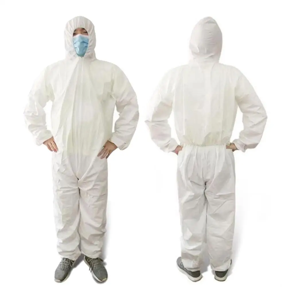 Disposable Coverall Security Protection Clothes Work Clothes Spray Painting Protective Suit Body Protection Dust-proof Suits
Disposable Coverall Security Protection Clothes Work Clothes Spray Painting Protective Suit Body Protection Dust-proof Suits