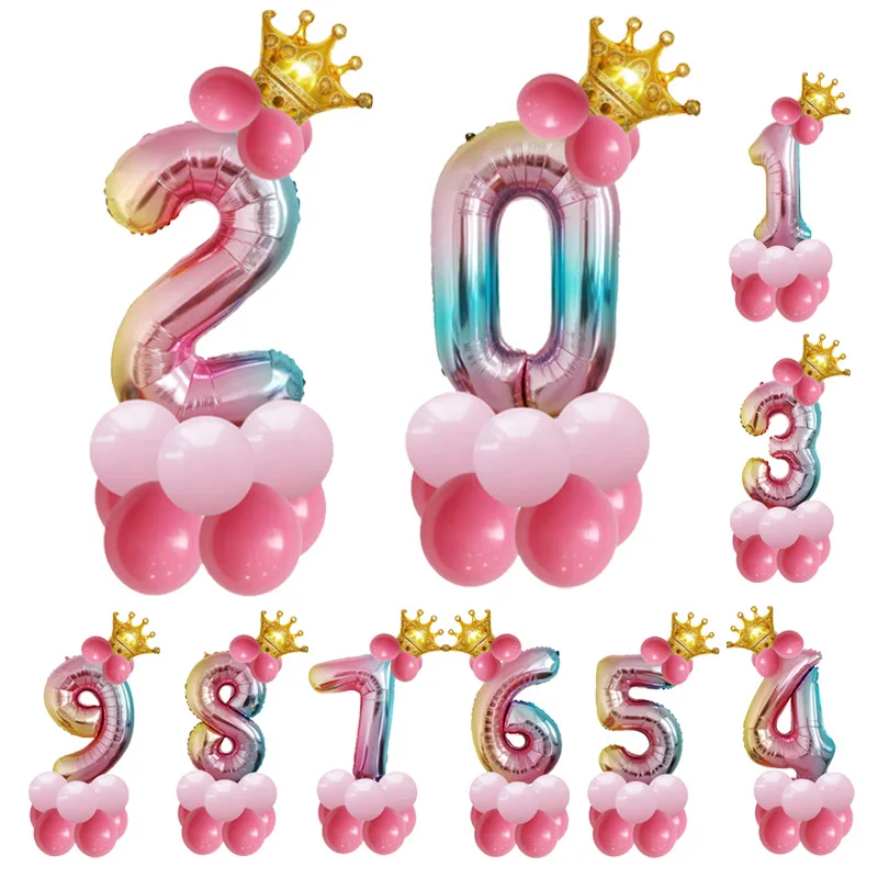 Numbers Crown Kids Balloon 32 Inch Foil Helium Digital Decoration For Birthday Party Anniversary
Numbers Crown Kids Balloon 32 Inch Foil Helium Digital Decoration For Birthday Party Anniversary
