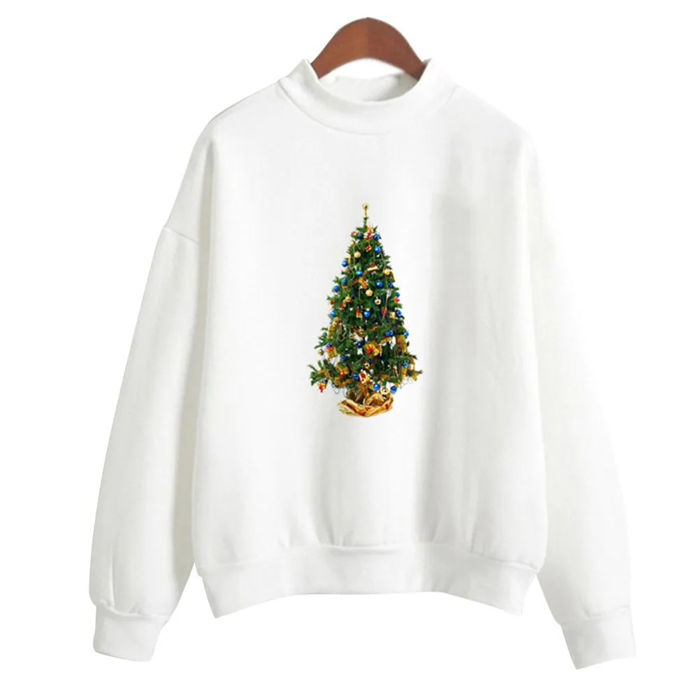 40^Women Christmas Print hoodies Long Sleeve hoodie Ladies Blouse Pullover Tops casual Shirt Wild Brief Sweatershirt
40^Women Christmas Print hoodies Long Sleeve hoodie Ladies Blouse Pullover Tops casual Shirt Wild Brief Sweatershirt
