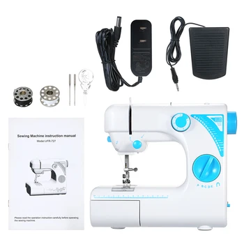 Electric Mini Sewing Machine Reverse Function Adjustable Speed 19 Stitches with Drawer Light Foot Petal Hand Machine To Sew
Electric Mini Sewing Machine Reverse Function Adjustable Speed 19 Stitches with Drawer Light Foot Petal Hand Machine To Sew