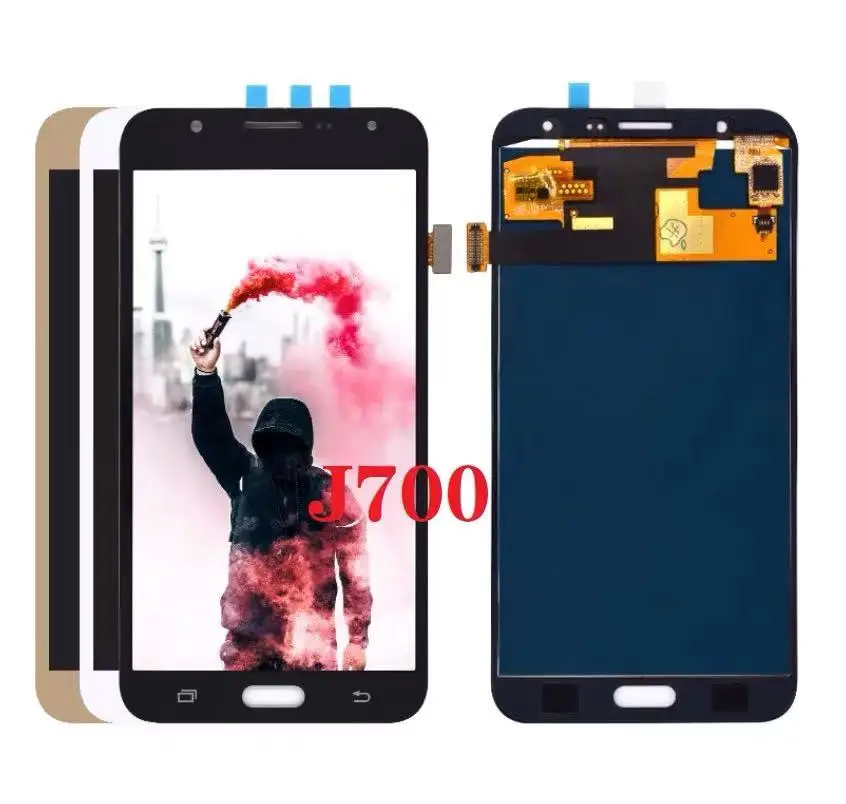 ЖК-дисплей J700 для Samsung Galaxy J7 2015 дисплей J700F сенсорный экран дигитайзер Замена |