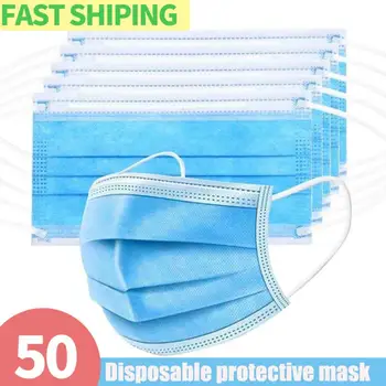 10 Pcs Non-woen Masks Anti-dust Disposable Mouth Masks 3 Layer Elastic Earloop Masks Anti Dust Maskers Mascarillas Masque
10 Pcs Non-woen Masks Anti-dust Disposable Mouth Masks 3 Layer Elastic Earloop Masks Anti Dust Maskers Mascarillas Masque