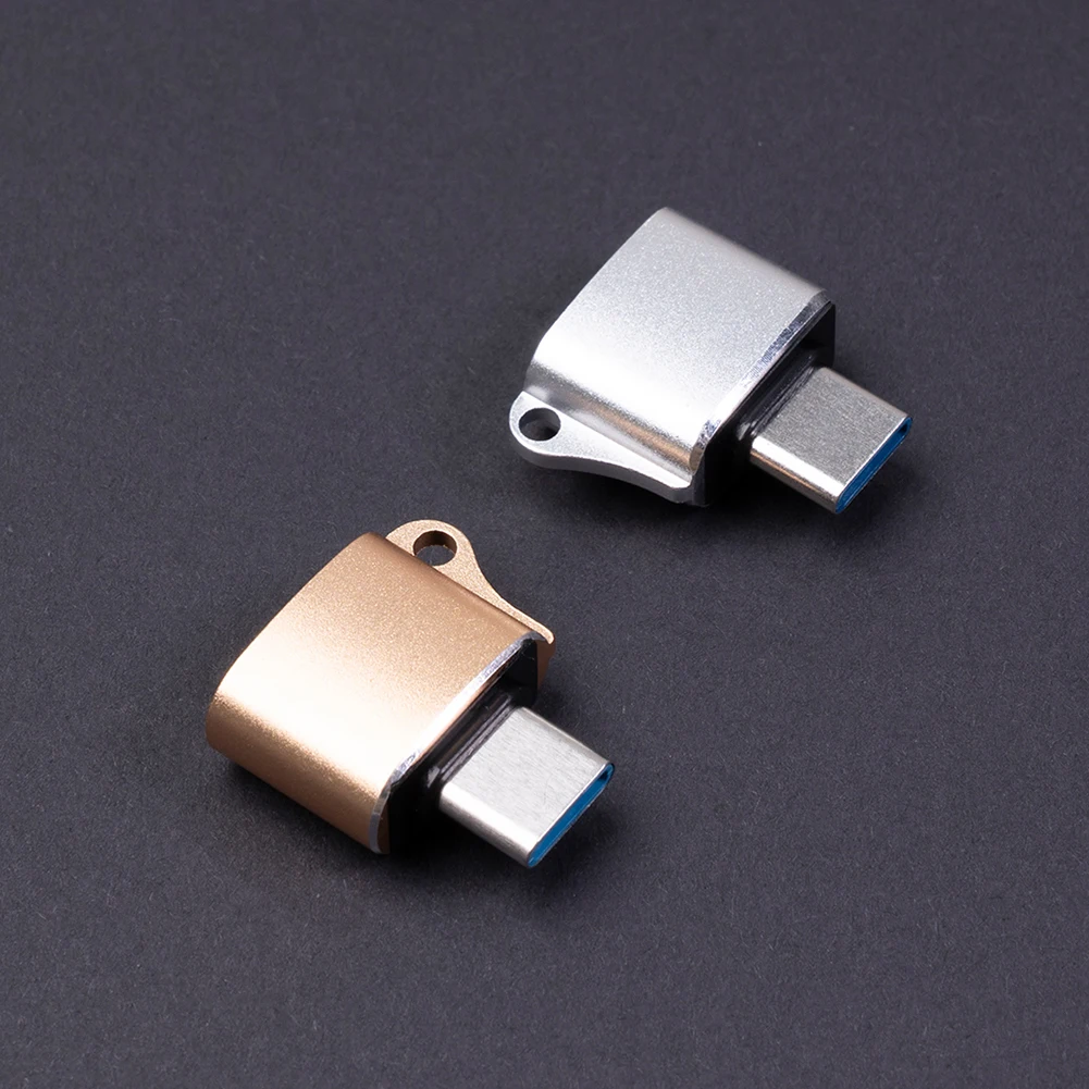 Переходник из алюминиевого сплава USB Type-C 2 0 OTG разъемы штырь-гнездо для телефона