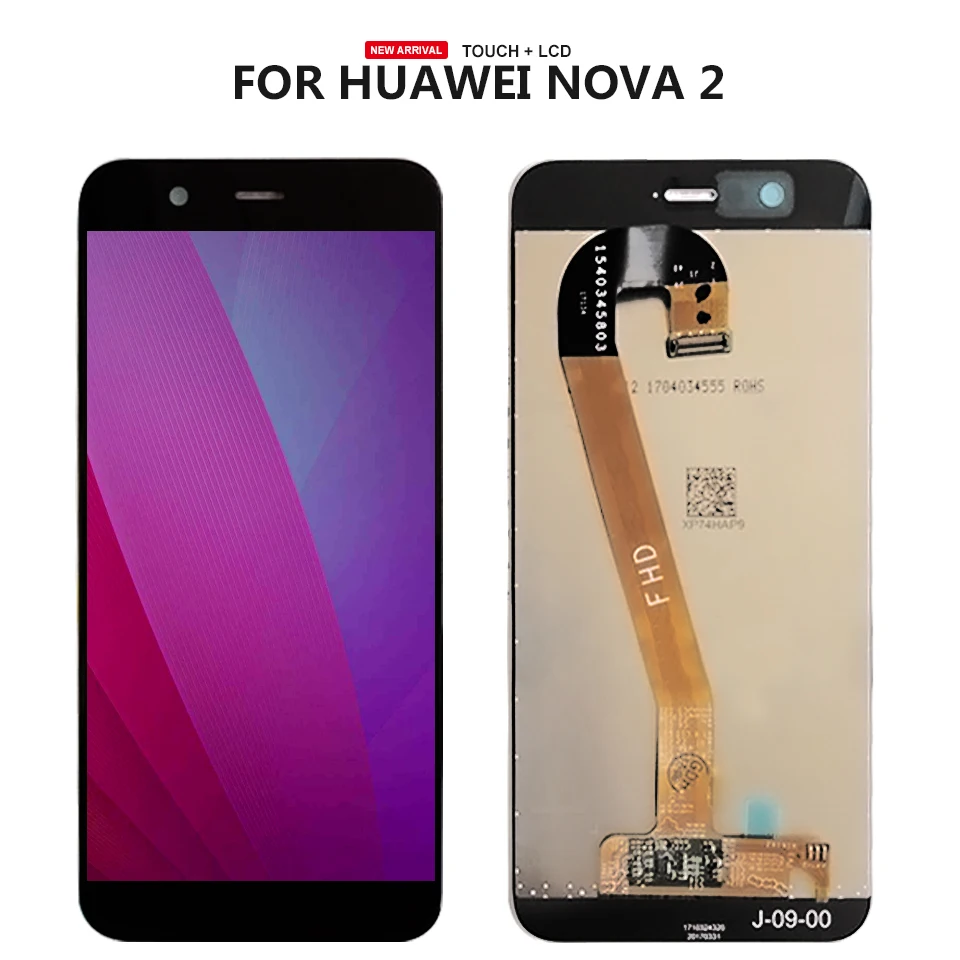 Жк-дисплей и тачскрин для Huawei Nova 2 сменный дигитайзер в сборе 1 5 | Мобильные