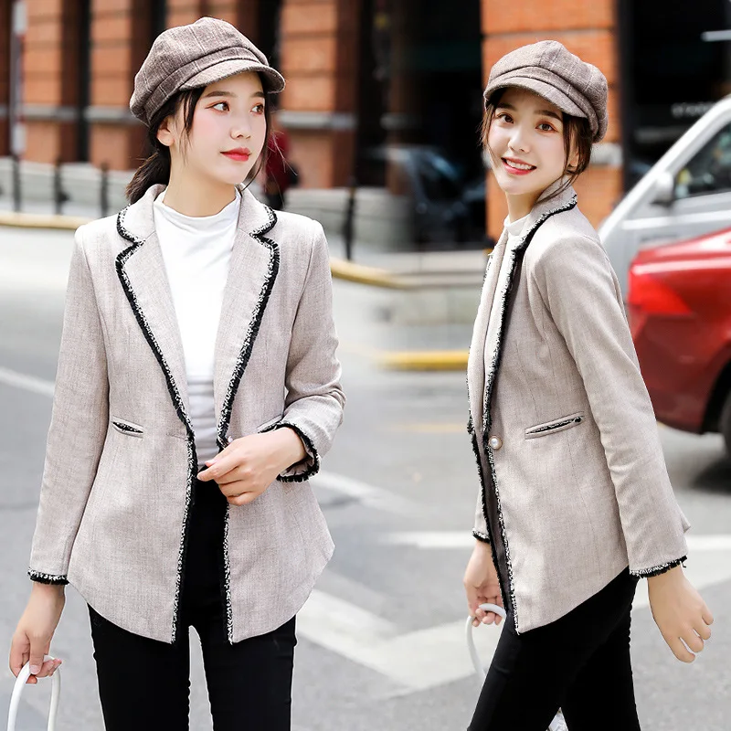 Graceful Coat Women's 2019 Spring And Autumn New Style Fashion Korean-style Slimming Western Style Clothes Fashion Short Suit
Graceful Coat Women's 2019 Spring And Autumn New Style Fashion Korean-style Slimming Western Style Clothes Fashion Short Suit