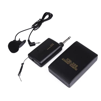 3.5mm Stereo Wireless FM Transmitter Receiver Lavalier Lapel Clip Microphone
3.5mm Stereo Wireless FM Transmitter Receiver Lavalier Lapel Clip Microphone