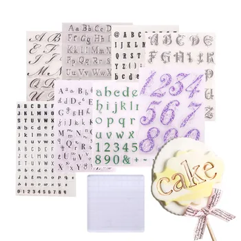 DIY Alphabet Numbers Cookie Cutter Pattern Embosser Stamp letters Decorating Fondant Cake Tools Sugarcraft Easy Use
DIY Alphabet Numbers Cookie Cutter Pattern Embosser Stamp letters Decorating Fondant Cake Tools Sugarcraft Easy Use