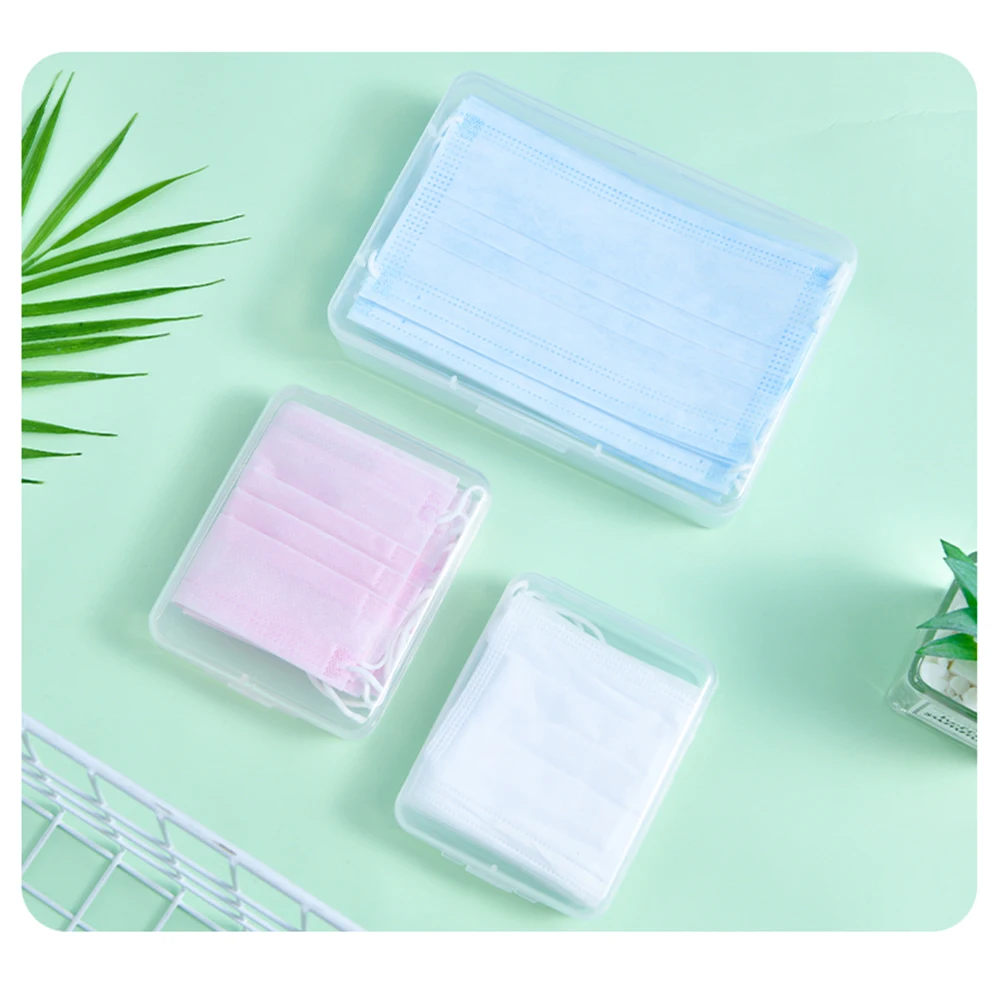 1PC Portable Dustproof Mask Storage Box Plastic Pollution-Free Empty Box Transparent Face Masks Container Home Organizer Tools
1PC Portable Dustproof Mask Storage Box Plastic Pollution-Free Empty Box Transparent Face Masks Container Home Organizer Tools