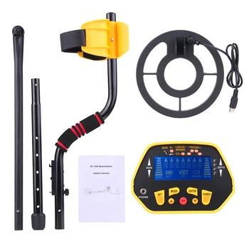 GC1028 Professional Metal Detector P/P Function Disc Mode Waterproof Metal Finder Underground Gold Treasure Detector
GC1028 Professional Metal Detector P/P Function Disc Mode Waterproof Metal Finder Underground Gold Treasure Detector
