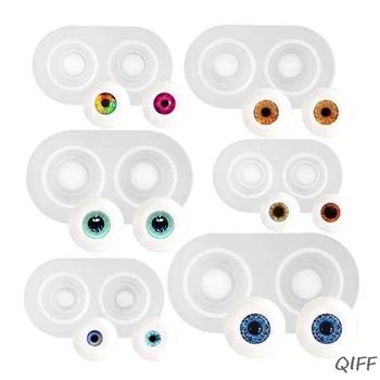 6 Sizes Doll Eyes Mold BJD Doll Heavy Pupil Eye Eyeball Dome Silicone Molds Kit 
6 Sizes Doll Eyes Mold BJD Doll Heavy Pupil Eye Eyeball Dome Silicone Molds Kit