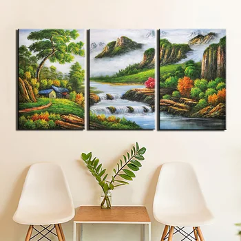 3 Pieces Modular Mountain River Scenery Pictures Home Decoration Modern Canvas Art Wall Pictures For Living Room
3 Pieces Modular Mountain River Scenery Pictures Home Decoration Modern Canvas Art Wall Pictures For Living Room