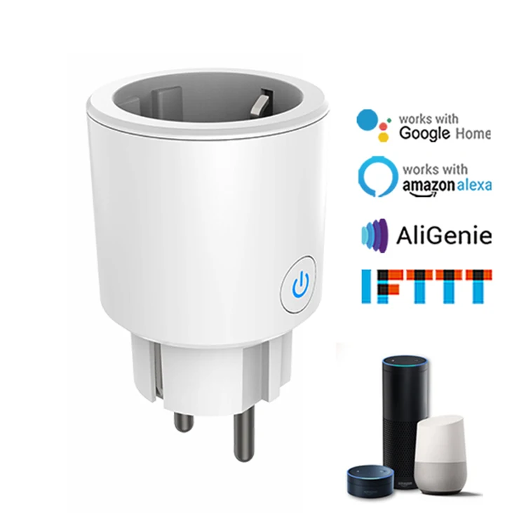 WiFi Smart Plug EU France Adaptor Wireless Remote Voice Control Power Energy Monitor Outlet Timer Socket For Alexa Google Home
WiFi Smart Plug EU France Adaptor Wireless Remote Voice Control Power Energy Monitor Outlet Timer Socket For Alexa Google Home