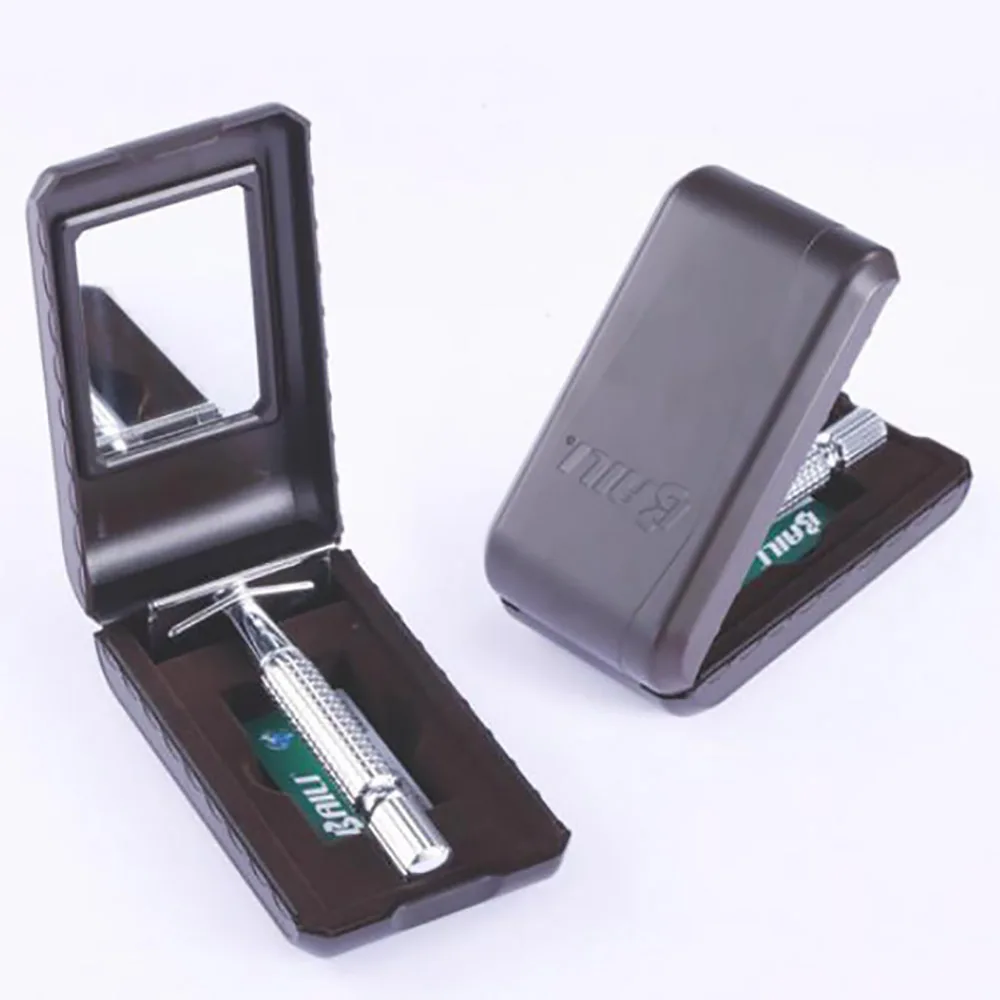 BAILI Safety Razor Chrome Alloy Top quality with Packing Sliver Unscrew The Two-sided turret Manual Shaving razor
BAILI Safety Razor Chrome Alloy Top quality with Packing Sliver Unscrew The Two-sided turret Manual Shaving razor