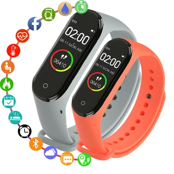 Smart Watch Heart Rate Monitoring Digital Electronic Smart Watch Health Bracelet Waterproof For Women Wristwatch relogio M3 M4
Smart Watch Heart Rate Monitoring Digital Electronic Smart Watch Health Bracelet Waterproof For Women Wristwatch relogio M3 M4