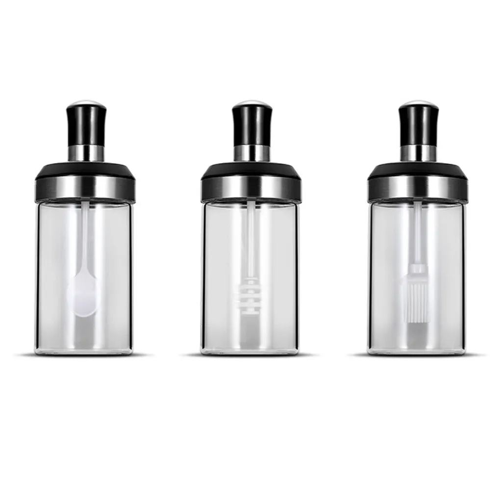 250ml Glass Castor With Spoon Lid Kitchen Oil Honey Salt Storage Seasoning Container Home Cover Dispenser Organizer Bottle
250ml Glass Castor With Spoon Lid Kitchen Oil Honey Salt Storage Seasoning Container Home Cover Dispenser Organizer Bottle