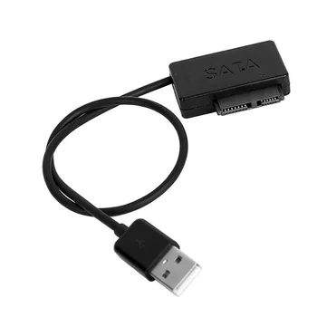 Slimline SATA to USB 2.0 adapter cable for computer DVD adapter serial ATA 7 + 15 22pin male to slim 7 + 6 13pin female adapter
Slimline SATA to USB 2.0 adapter cable for computer DVD adapter serial ATA 7 + 15 22pin male to slim 7 + 6 13pin female adapter