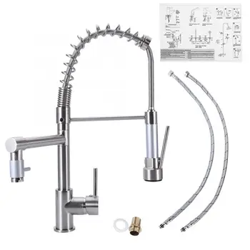 Single Lever Tap Modern Pull Out Kitchen Mixer Water Tap Dual Spout Spray Single Lever Chrome UK G1/2
Single Lever Tap Modern Pull Out Kitchen Mixer Water Tap Dual Spout Spray Single Lever Chrome UK G1/2