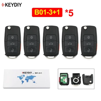 5Pcs/Lot B01-3+1 Universal 3+1 Button Remote Control Key 4 Button Smart Car Key B-Series for KD900 KD900+ URG200 Mini KD KD-X2
5Pcs/Lot B01-3+1 Universal 3+1 Button Remote Control Key 4 Button Smart Car Key B-Series for KD900 KD900+ URG200 Mini KD KD-X2