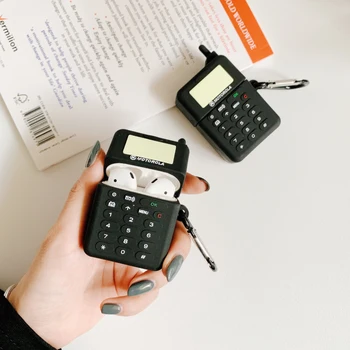 Retro Classic Mobile Phone Headphone Cases For Apple Wireless Bluetooth Headset Airpods 1 2 Silicone Earphone Protection Cover 
Retro Classic Mobile Phone Headphone Cases For Apple Wireless Bluetooth Headset Airpods 1 2 Silicone Earphone Protection Cover