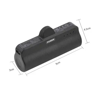 DishyKooker 3300 mAh Mobile Power Bank for DJI OSMO POCKET Type-C Battery Charger Dock Flashlight Handheld Gimbal Accessories
DishyKooker 3300 mAh Mobile Power Bank for DJI OSMO POCKET Type-C Battery Charger Dock Flashlight Handheld Gimbal Accessories