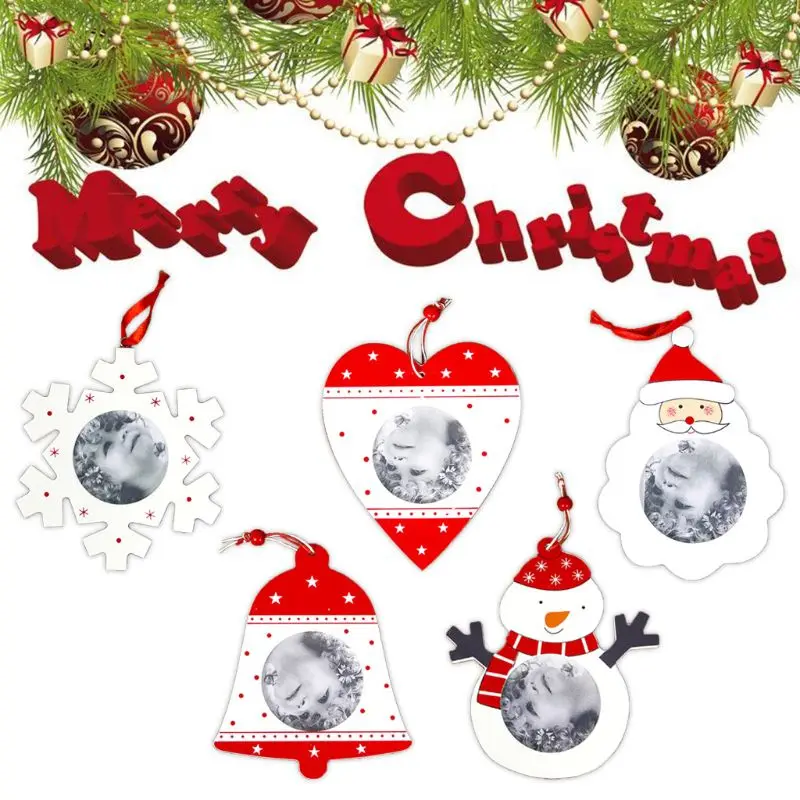 5pcs/set Innovative Christmas Decorations Hanging Wooden Picture Photo Frame DIY Pendant Xmas Ornaments
5pcs/set Innovative Christmas Decorations Hanging Wooden Picture Photo Frame DIY Pendant Xmas Ornaments