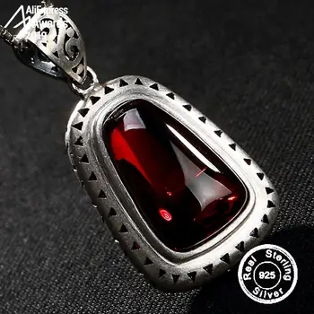S925 Fine Antique shop store Ruby Pendant for Necklace Women Handmade Vintage Natural Carnelian Ruby Red jasper
S925 Fine Antique shop store Ruby Pendant for Necklace Women Handmade Vintage Natural Carnelian Ruby Red jasper