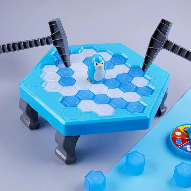 Creative penguin ice-breaking toy knock ice cubes to save penguin children's toys parent-child interaction educational toys
Creative penguin ice-breaking toy knock ice cubes to save penguin children's toys parent-child interaction educational toys