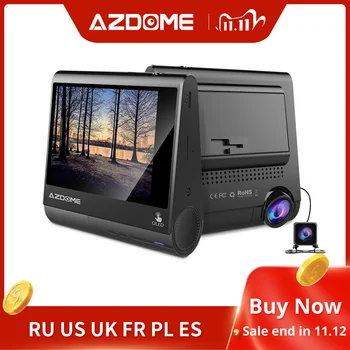 AZDOME M05 World First 3" OLED Touch Screen Car DVRs Recorder Dash Cam With GPS Vehicle Rear View Camera Night Vision Dashcam
AZDOME M05 World First 3" OLED Touch Screen Car DVRs Recorder Dash Cam With GPS Vehicle Rear View Camera Night Vision Dashcam
