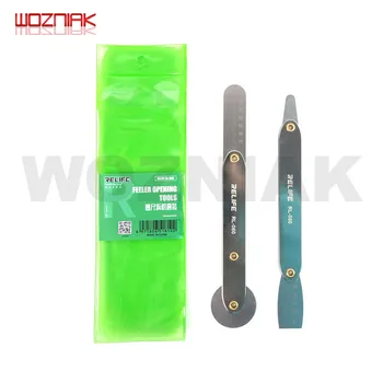 REIFE RL-060 Curved screen Mobile phone disassembly Steel sheet for samsung edge iphone Thin slice Open tools Prying CPU
REIFE RL-060 Curved screen Mobile phone disassembly Steel sheet for samsung edge iphone Thin slice Open tools Prying CPU