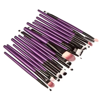 20Pcs Professional Makeup Brushes Kit Set Powder Foundation Eyeshadow Eyeliner Lip Tools Cosmetics ZGOOD