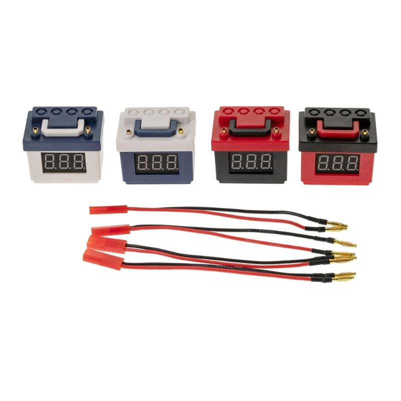 Mini Decoration Parts Simulation Battery Lithium Battery LiPo Low Voltage Alarm for 1/8 1/10 RC Model Car Decorative
Mini Decoration Parts Simulation Battery Lithium Battery LiPo Low Voltage Alarm for 1/8 1/10 RC Model Car Decorative