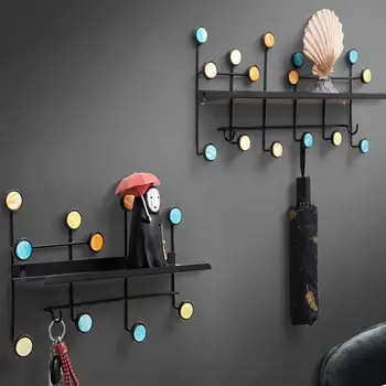 1PC Wrought Iron Clapboard Storage Rack Wall Hanging Hook for Dorm Bedroom
1PC Wrought Iron Clapboard Storage Rack Wall Hanging Hook for Dorm Bedroom