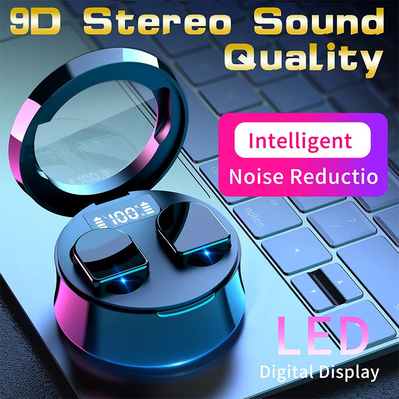 2020 New TWS Wireless earphones Bluetooth 5.0 Earphones Charging Box HIFI Sport Running Headset for iOS/Android earbuds
2020 New TWS Wireless earphones Bluetooth 5.0 Earphones Charging Box HIFI Sport Running Headset for iOS/Android earbuds