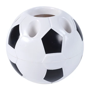 Soccer Shaped Pen Holder Football Makeup Brush Holders Desk Table Home Office Bedroom Toothbrush Holder Decoration Supplies——Bla
Soccer Shaped Pen Holder Football Makeup Brush Holders Desk Table Home Office Bedroom Toothbrush Holder Decoration Supplies——Bla