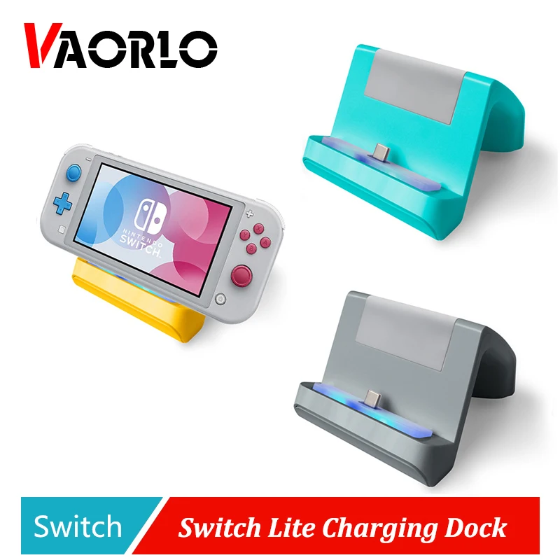 VAORLO Universal USB Type-C Charging Stand For Nintendo Switch Lite Dock Console Charging Base Mini Bracket Charger
VAORLO Universal USB Type-C Charging Stand For Nintendo Switch Lite Dock Console Charging Base Mini Bracket Charger
