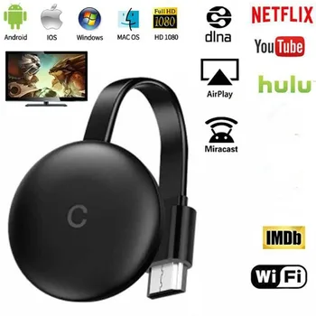 G12 TV Stick Wireless HDMI WiFi Display TV Dongle 1080P for miracast Receiver For Airplay Android IOS PC For netflix youtube 
G12 TV Stick Wireless HDMI WiFi Display TV Dongle 1080P for miracast Receiver For Airplay Android IOS PC For netflix youtube