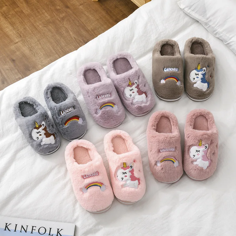 Winter kids Slippers For Girls Unicorn Boy Cartoon Panda/dinosaur/puppy Cotton Home Shoes Warm Plush Indoor Children Floor Shoes
Winter kids Slippers For Girls Unicorn Boy Cartoon Panda/dinosaur/puppy Cotton Home Shoes Warm Plush Indoor Children Floor Shoes