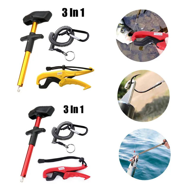 Fish Hook Remover Squeeze-Out Fish Hook Separator Tools And Floating Fish Gripper Combo Kit Fishing Tackle
Fish Hook Remover Squeeze-Out Fish Hook Separator Tools And Floating Fish Gripper Combo Kit Fishing Tackle