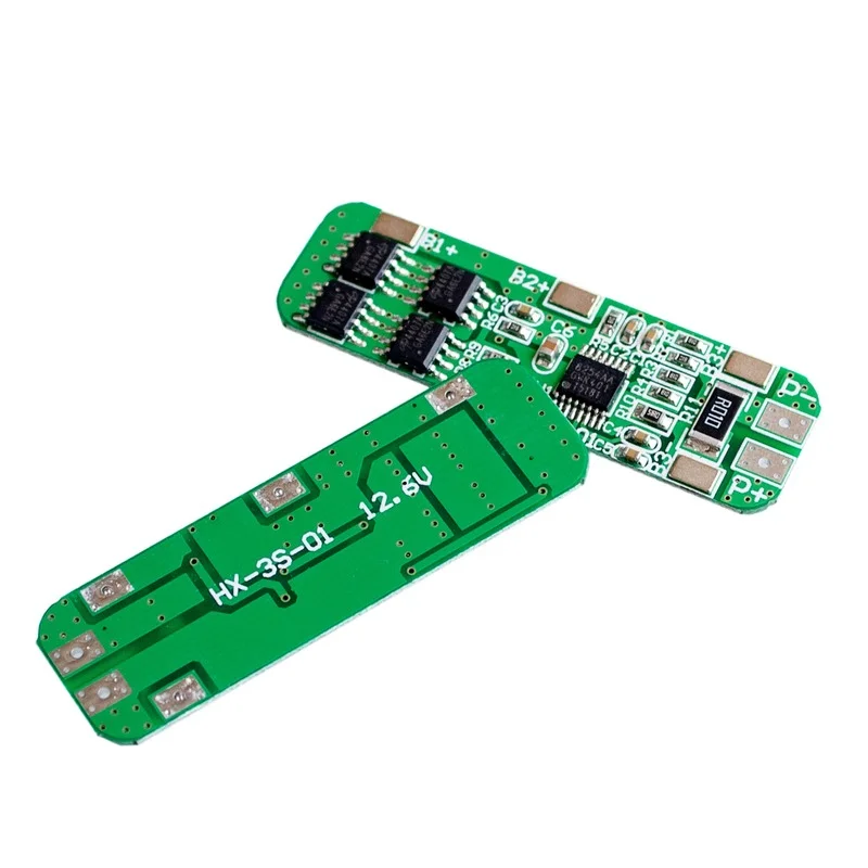 3S 6A Li-ion 12V 18650 BMS PCM battery protection board bms pcm for li-ion lipo cell pack | Электронные компоненты и