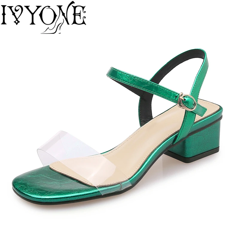Summer Ladies Sandals Patent Leather Buckles Square Toe Block Heels High Quality Inner Genuine Leather Party Wedding Fashion
Summer Ladies Sandals Patent Leather Buckles Square Toe Block Heels High Quality Inner Genuine Leather Party Wedding Fashion
