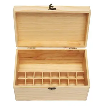 32 Slots Portable Storage Box Organizer Wooden Essential Oil Box for 15ml Bottles Storage Case Organizer With Handle Wooden Box
32 Slots Portable Storage Box Organizer Wooden Essential Oil Box for 15ml Bottles Storage Case Organizer With Handle Wooden Box