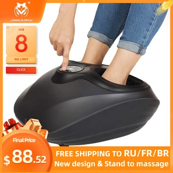 JinKaiRui Newest Electric Shaking Foot Massager Air Compression Infrared Heating Therapy Kneading Shiatsu Health Care Machine
JinKaiRui Newest Electric Shaking Foot Massager Air Compression Infrared Heating Therapy Kneading Shiatsu Health Care Machine