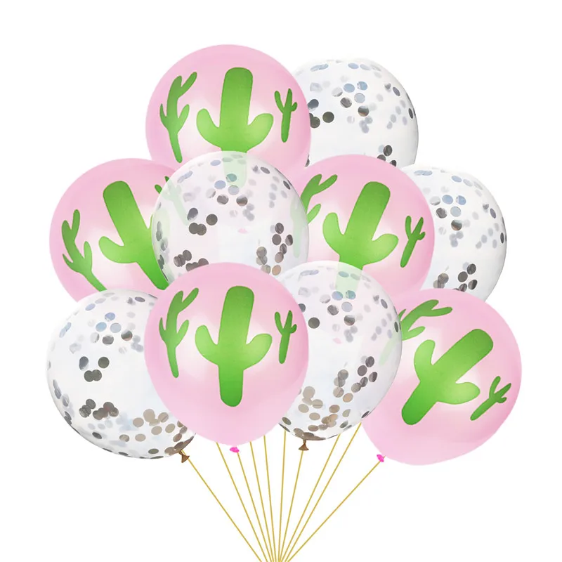 10pcs Cactus Print Latex Balloon Confetti Balloons Tropical Party Globos Hawaii Luau Party Supplies Summer Holiday Decor Ballons 
10pcs Cactus Print Latex Balloon Confetti Balloons Tropical Party Globos Hawaii Luau Party Supplies Summer Holiday Decor Ballons