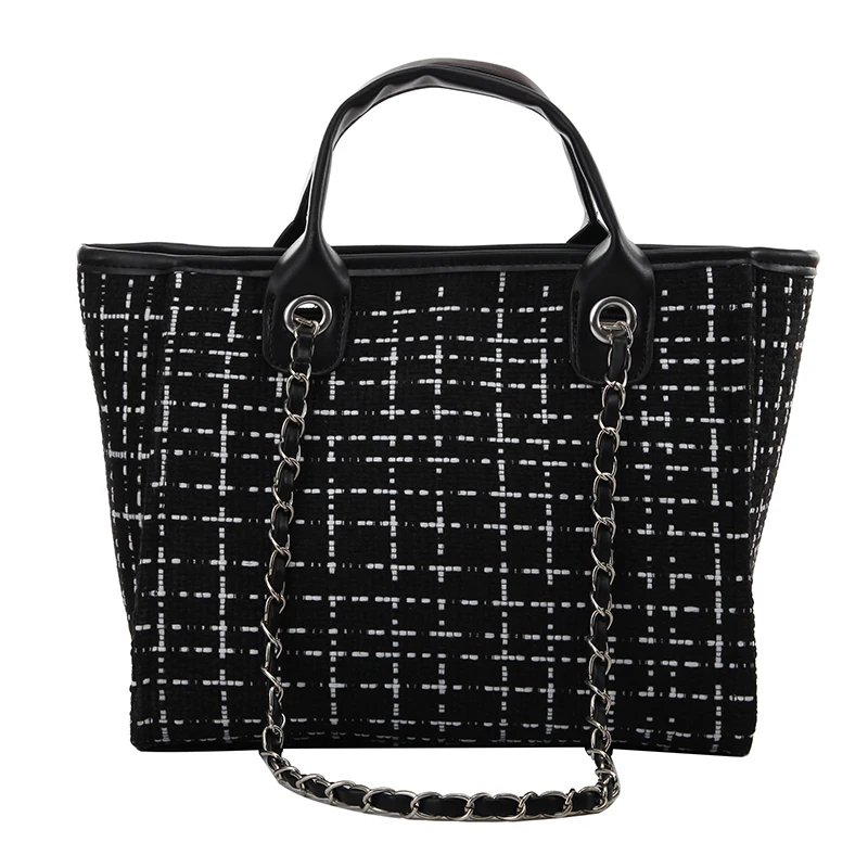 Herald Fashion Large Capacity Causal Shoulder Bags for Women 2019 Tweed Wool Handbags Retro Shopper Tote
Herald Fashion Large Capacity Causal Shoulder Bags for Women 2019 Tweed Wool Handbags Retro Shopper Tote