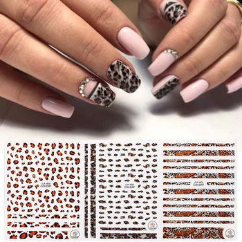 1 Sheet Nail Stickers Leopard Grain Series Mixed Patterns Nail Decals Beautiful Transfer Sticker Nail Art DIY Decoration
1 Sheet Nail Stickers Leopard Grain Series Mixed Patterns Nail Decals Beautiful Transfer Sticker Nail Art DIY Decoration