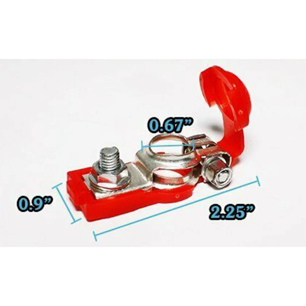 1 Pair Car Truck Adjustable Batteries Terminals Cable Clamps Clip Connector Protection Cover Battery Cables Connectors
1 Pair Car Truck Adjustable Batteries Terminals Cable Clamps Clip Connector Protection Cover Battery Cables Connectors