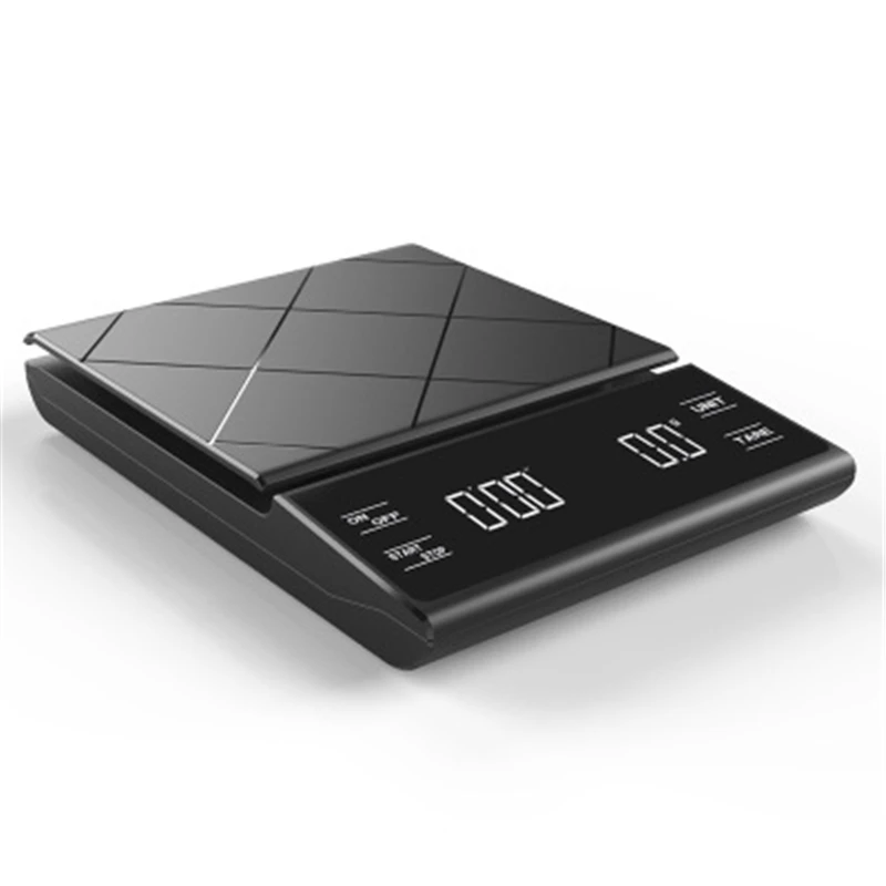 Smart Coffee Scale with Timer Waterproof Coffee Electronic Scale Smart Digital Kitchen Scale 3KG/0.1g Drip Coffee Scales
Smart Coffee Scale with Timer Waterproof Coffee Electronic Scale Smart Digital Kitchen Scale 3KG/0.1g Drip Coffee Scales