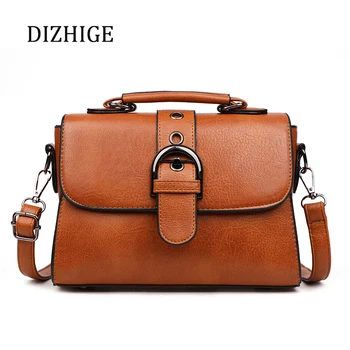 Fashion Buckle Crossbody Bag Brown Women Leather Handbags Classic Flap Messenger Bags High Quality Shoulder Bag Sac A Main Femme
Fashion Buckle Crossbody Bag Brown Women Leather Handbags Classic Flap Messenger Bags High Quality Shoulder Bag Sac A Main Femme