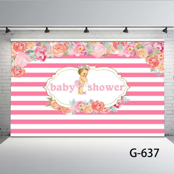 Mehofoto Baby Shower Flower Photography Backdrops Pink and White Stripe Photo Background Shoot Studio G-637
Mehofoto Baby Shower Flower Photography Backdrops Pink and White Stripe Photo Background Shoot Studio G-637